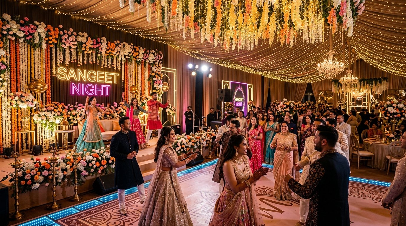 Vibrant Sangeeth & Mehendi Nights at Aura Arena